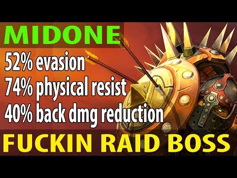 You CAN'T kill MidOne's Hedgehog (Bristleback MID) Dota 2