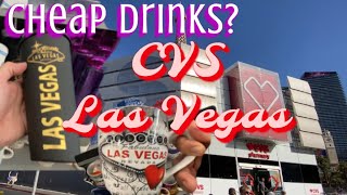 Las Vegas Strip CVS Walk-Thru ! Cheap Drinks Gift Shop! Pick Up Your Essentials’