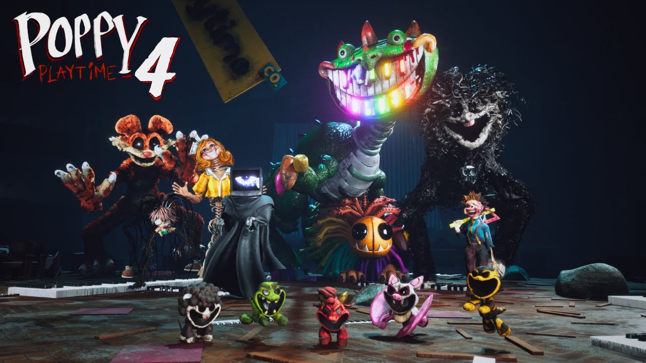 Poppy Playtime: Chapter 4 - FULL Gameplay + ENDING (Season 2)