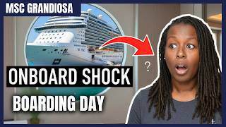 Our MSC Grandiosa Boarding Day Was A MESS! (LITERALLY)