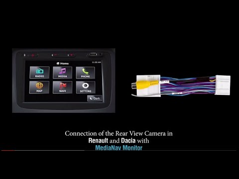 Reverse Camera Cable 24 pin for Opel Vivaro, Dacia, Renault Clio, Duster, Megane, Logan (MediaNav) Preview 7