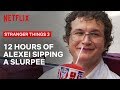 12 Hours of Dr. Alexei Slurping a Slurpee | Stranger Things | Netflix