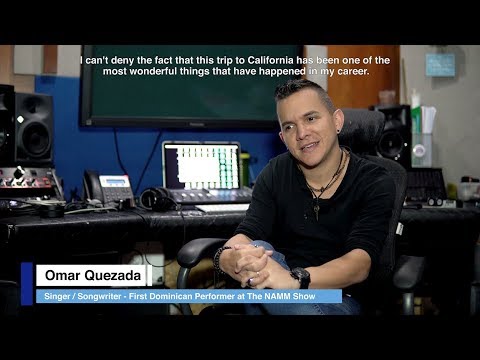 Primer Dominicano en The NAMM Show