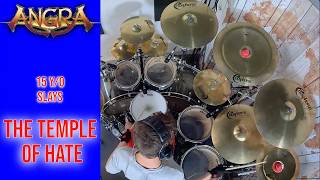 ANGRA | THE TEMPLE OF HATE | 15 Y/O DRUMMER | BOSPHORUS CYMBALS | REMASTER