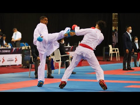 Mohammed Almalki (KSA) Vs Claudio Fernando (INA) - AKF Championship 2021 Almaty Kazakhstan