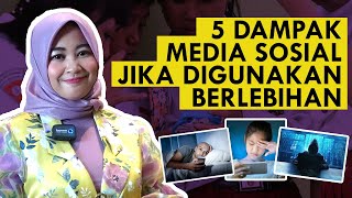 5 Dampak Media Sosial Jika Digunakan Berlebihan