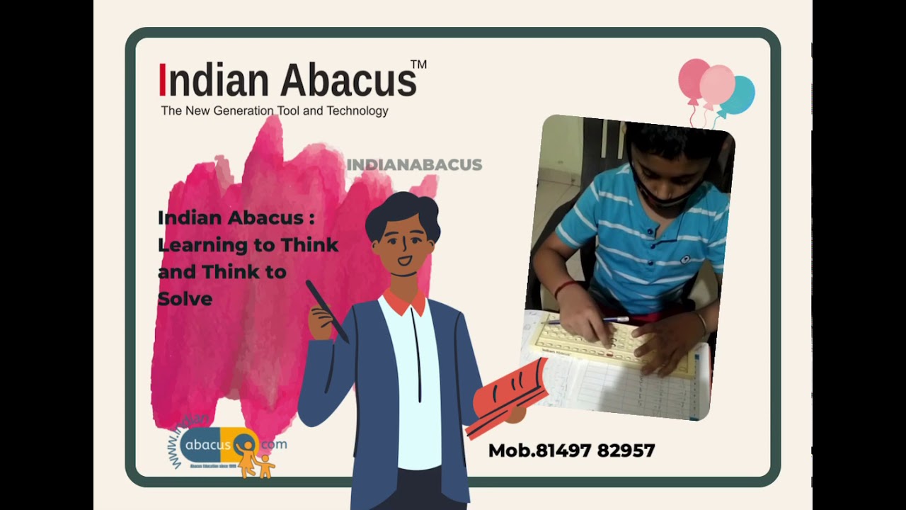Indian Abacus improves brain development & mental Maths skills to activate Child’s hidden potential