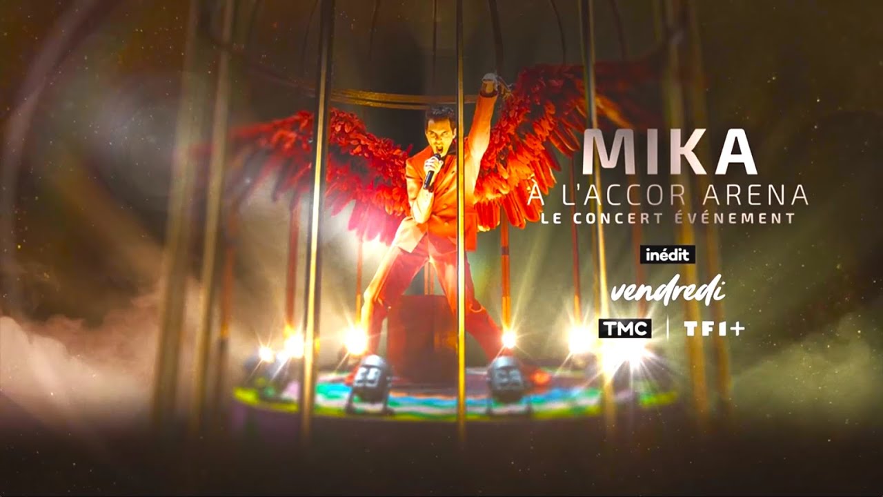 Miniature de la vidéo 2024.06.11 TMC MIKA à l'Accor Arena : le concert événement #apocalypsecalypsotour trailer du film Mika à l'Accor Arena : Le concert évènement
