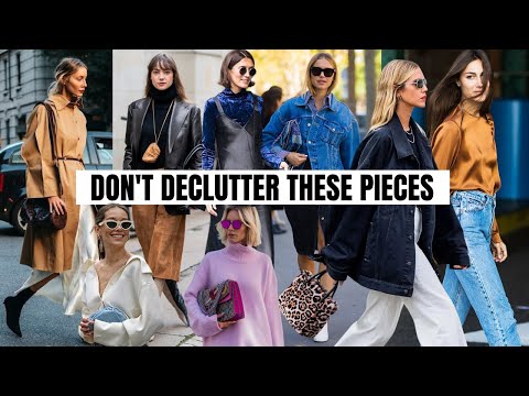 10 Fashion Classics You Should Never Part With | Fall 2022 Fashion Trends