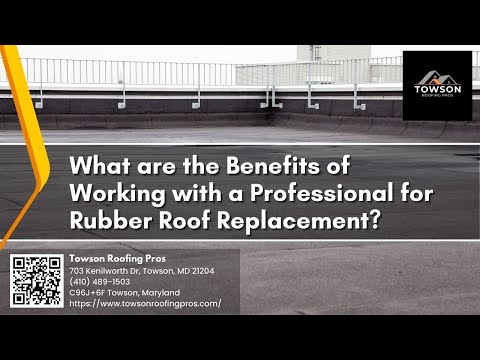 rubber roof replacements