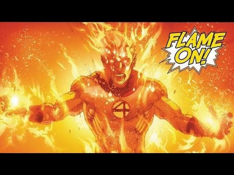  How Long Can He Stay Aflame? Human Torch Anatomy Explored #humantorch​ #fantasticfour​