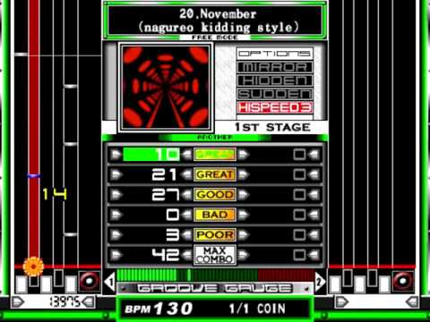 [beatmania 3rdMIX] 20,november (nagureo kidding style)