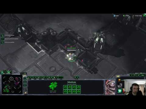 Crazy TvZ (Zerg Doom Drop Into Baneling Bombs)