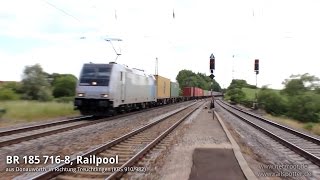 preview picture of video 'railpool BR 185 716-8, Cargo | [GER] Otting-Weilheim'