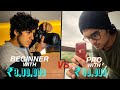 Beginner with ₹3,00,000 Canon R6 vs PRO with ₹40,000 iPhone B-Roll Challenge (ft. @SaketGokhaleVlogs )