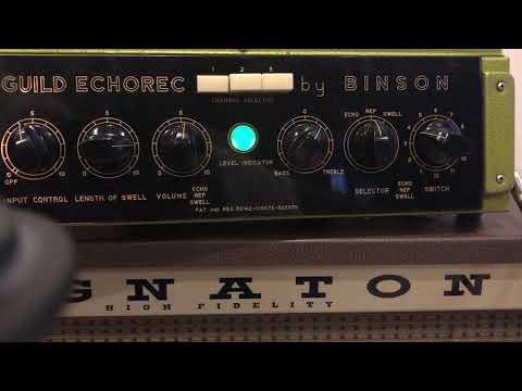 Chasing the Ultimate Echo: Cords Test. Hmm  Distortion in the Echorec Preamp