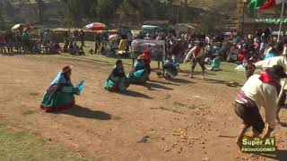 El Verdadero Huaylash se baila con los pies descalzos Aniversario de Cochas Tarma 2018