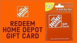 How To Redeem/Use Home Depot Gift Card Online 2022?