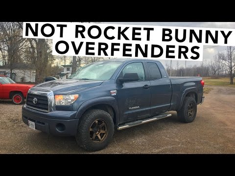 Toyota Tundra Fender Flare Install - No Cutting Required