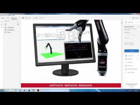 Webinar - Ensino de Robótica usando o Quanser Mini-Jaco (Inglês) - Junho 2015