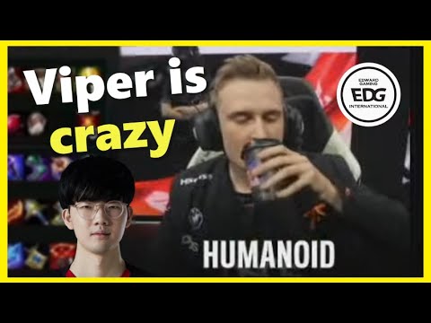EDG vs Fnatic is literally Viper vs Humanoid #lpl