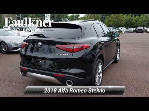 Used 2018 Alfa Romeo Stelvio Ti Sport, Willow Grove, PA J7B98033