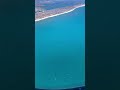 Flying over Atlantic Ocean and the view #shorts #arielview #travelvlogger #trendingsong #usa