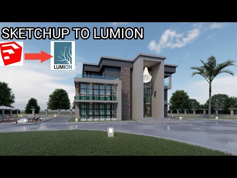 How to import Sketchup  to Lumion - Lumion tips and Tricks Sketchup 2021