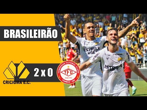 CRICIÚMA 2 X 0 TOMBENSE