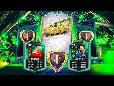 2x ICON MOMENTS PLAYER PICKS! 🔥 Rank 1 FUT Champions Rewards - FIFA 22 Ultimate Team