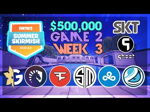 $500,000 🥊Summer Skirmish Tournament NA🥊 Week 3 Game 2 (Fortnite)