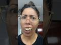Halloween Fake Teeth Makeup Tutorial
