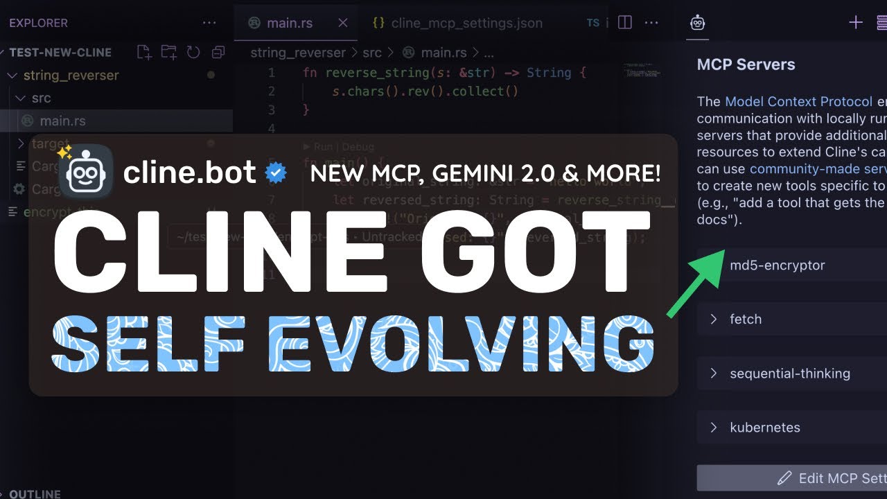 Cline (Upgraded) : This UPDATE Makes this AI Coder SELF EVOLVING & INSANE! (Beats Cursor, V0, Bolt)