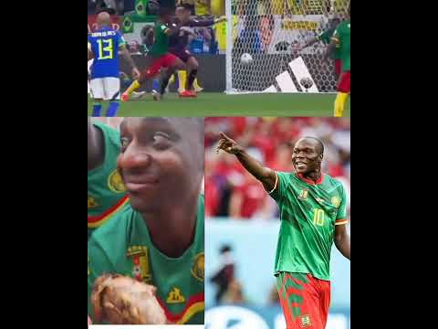 Brésil vs Caméroune Qatar 2022. Sean bridon Aboubakar