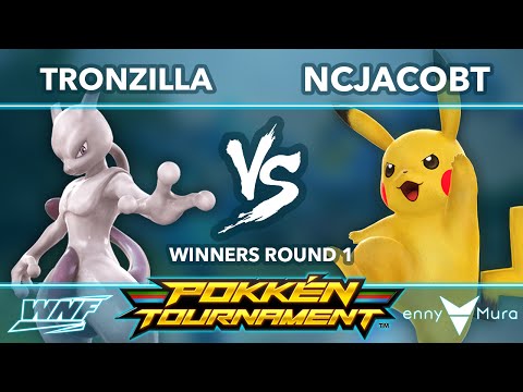 Tronzilla (Mewtwo) vs NCJacobT (Pikachu) WR1 - WNF Pokken 2.3