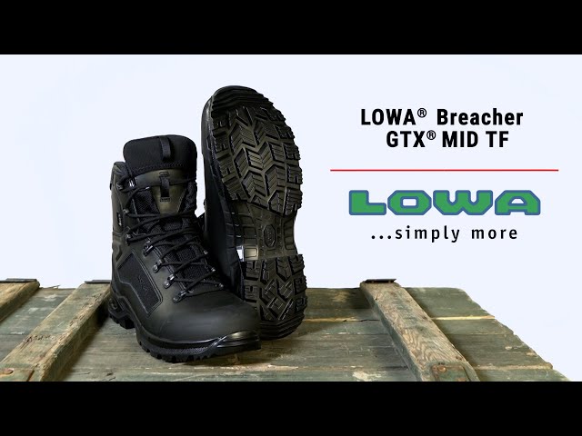 Експрес-огляд черевиків Breacher GTX® MID TF від LOWA®