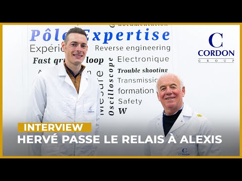 Hervé passe le relais à Alexis - Interview - Cordon Group