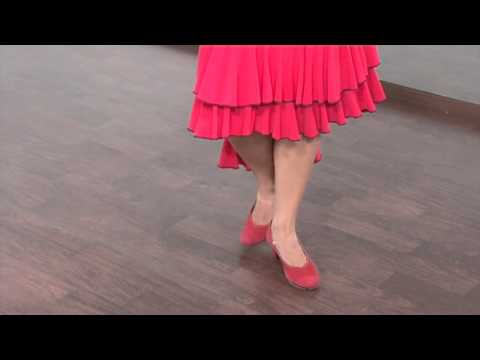 Learn to dance Sevillanas with Pilar Astola: La Segunda (step by step).