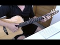 MY BONNIE Fingerpicking TAB NOTA