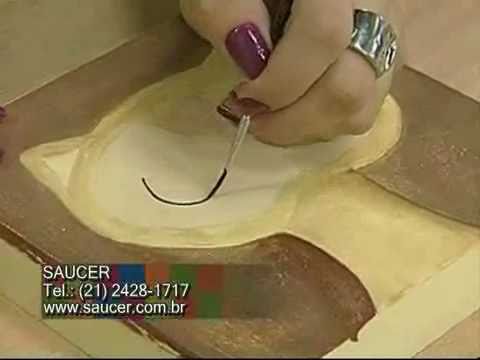 Ateliê na TV - 13-10-10 - Pintura Country na Madeira