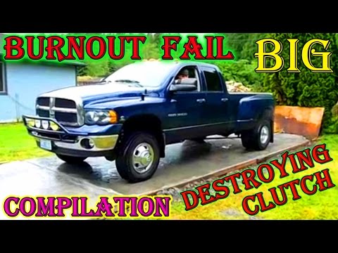 BIG Burnout Fail Compilation - 30 minutes of clutch destroying