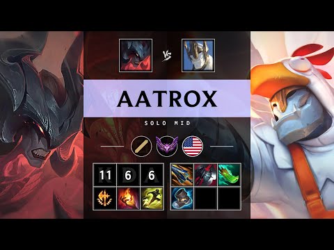 Aatrox Mid vs Galio - NA Master Patch 25.17