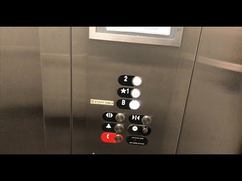 Replaced Otis roped-hydraulic elevator - Butler Institute of American Art - Youngstown, OH