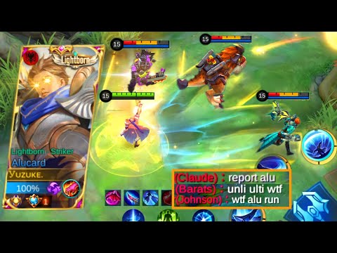 ALUCARD NON-STOP ULTIMATE IN MAYHEM MODE!| 1VS5?!NO PROBLEM! | MLBB
