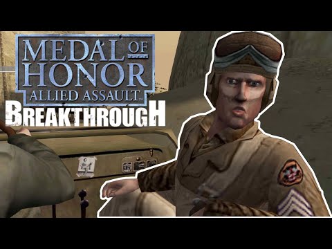 Medal of Honor: Allied Assault - BreakThrough - Complete Long Gameplay - 4K - Pistol Fav Weapon.