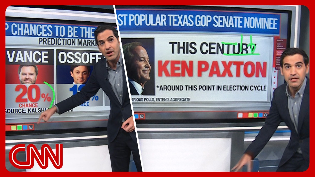 Paxton's poll problem, Vance's 2028 chance & more | Enten roundup