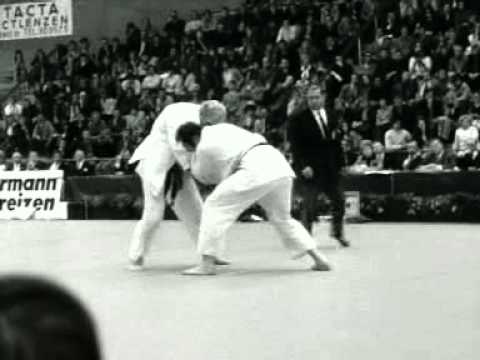 Judokampioenschappen in de Vliegermolen te Voorburg (1972)