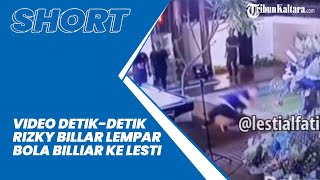 Viral Momen Rizky Billar Diduga Lempar Bola Billiar ke Lesti Kejora, Tampak Dilakukan Dihadapan Kru
