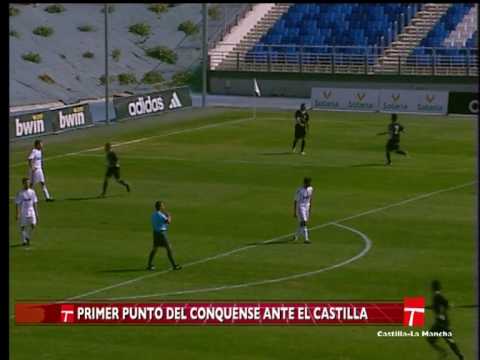 Resumen Partido Liga Real Madrid Castilla - U.B. Conquense  1-1 (CMT)