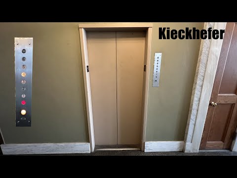Epic Vintage Kieckhefer Traction Elevator at the Charlton Building in Milwaukee, WI